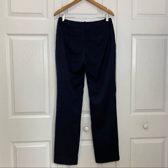 Merona Stretch Straight Navy Blue Work Pants - Picture 7 of 12